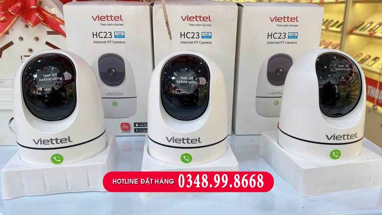 Camera HC23 Viettel trong nhà